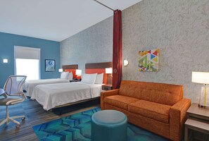 Down comforters, in-room safe, free cribs/infant beds, free WiFi