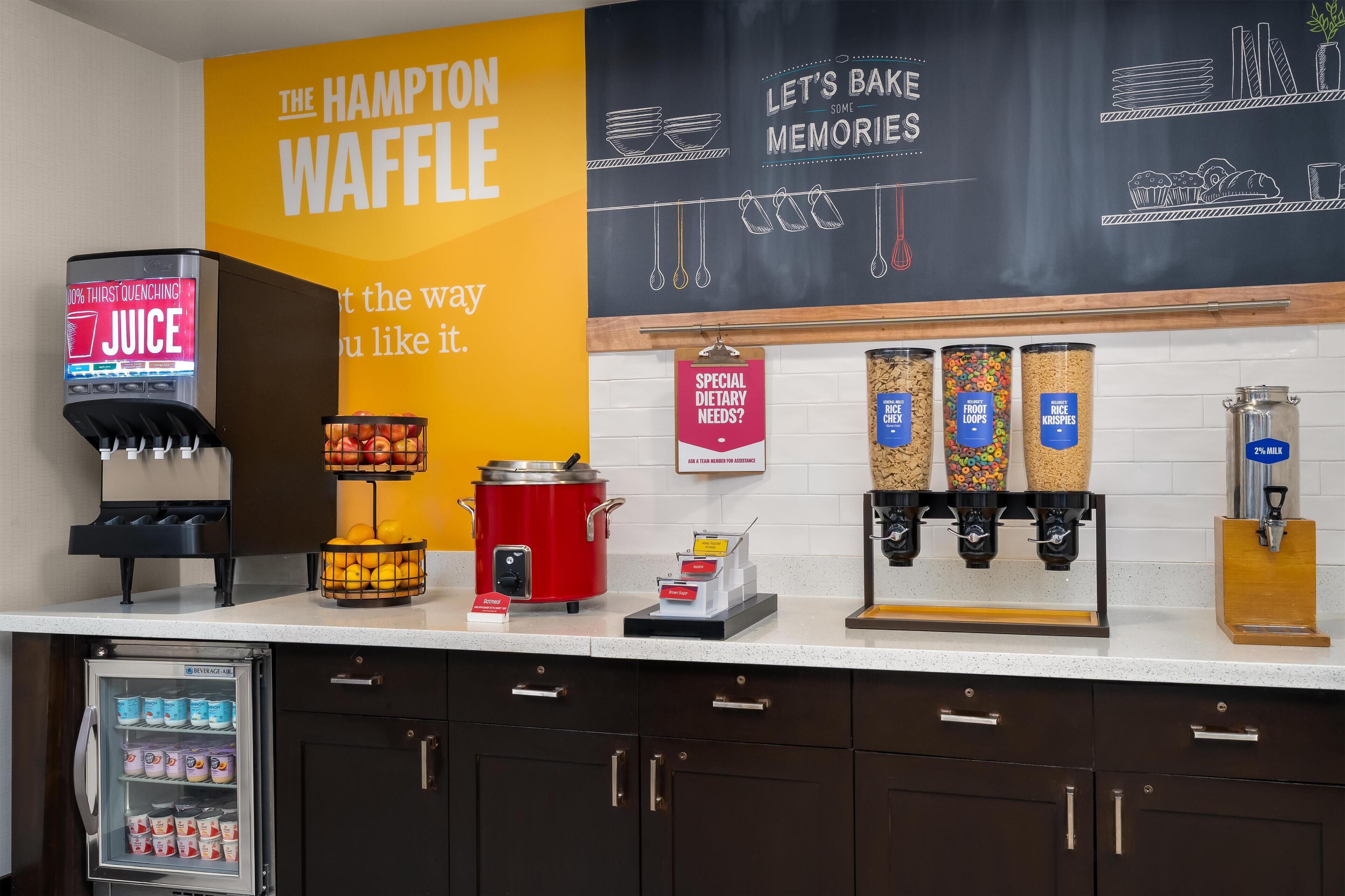 Petit déjeuner buffet compris tous les jours