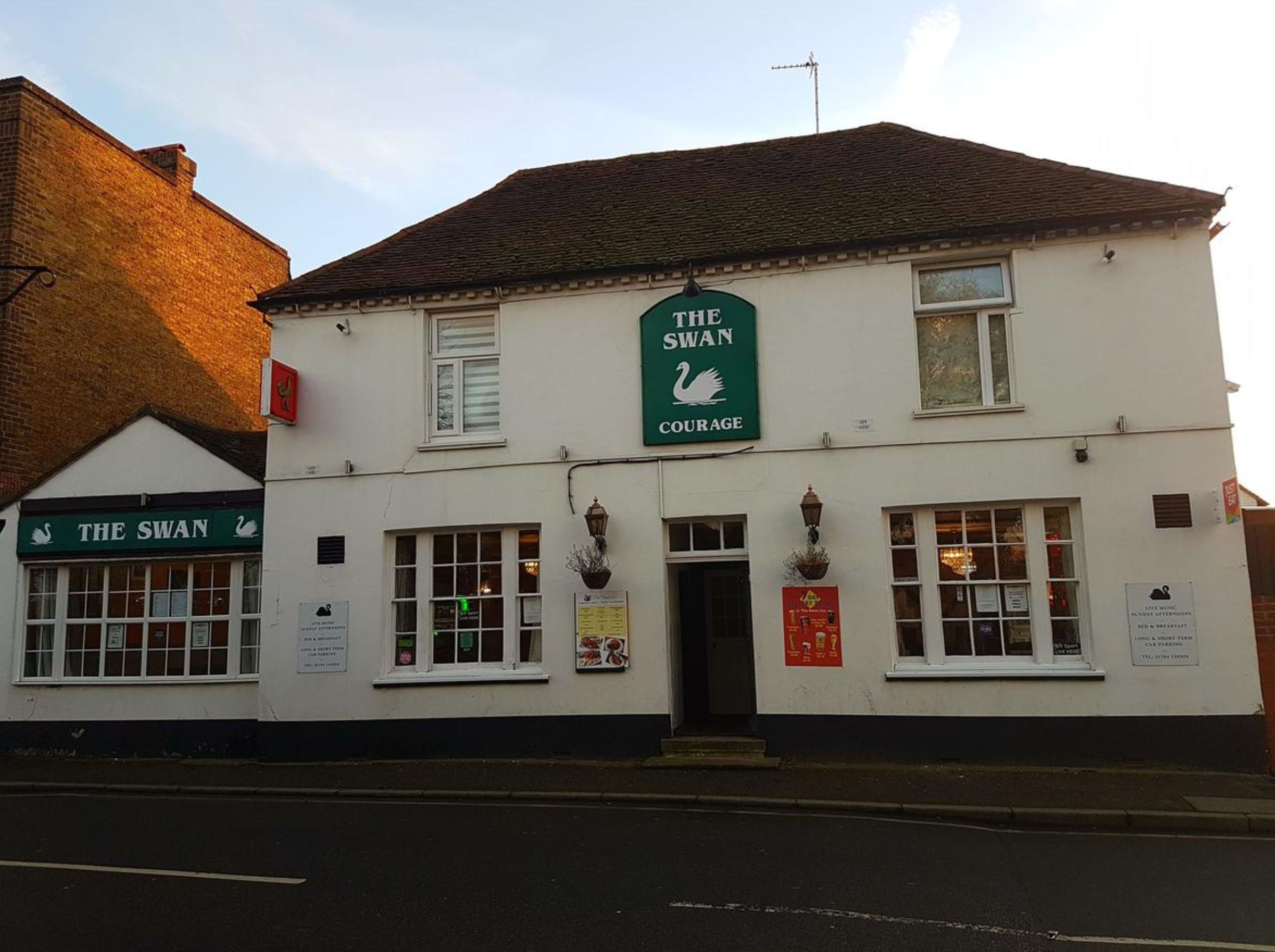 Fachada de la propiedad