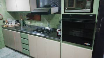 Habitación familiar | Cocina compartida | Refrigerador y microondas