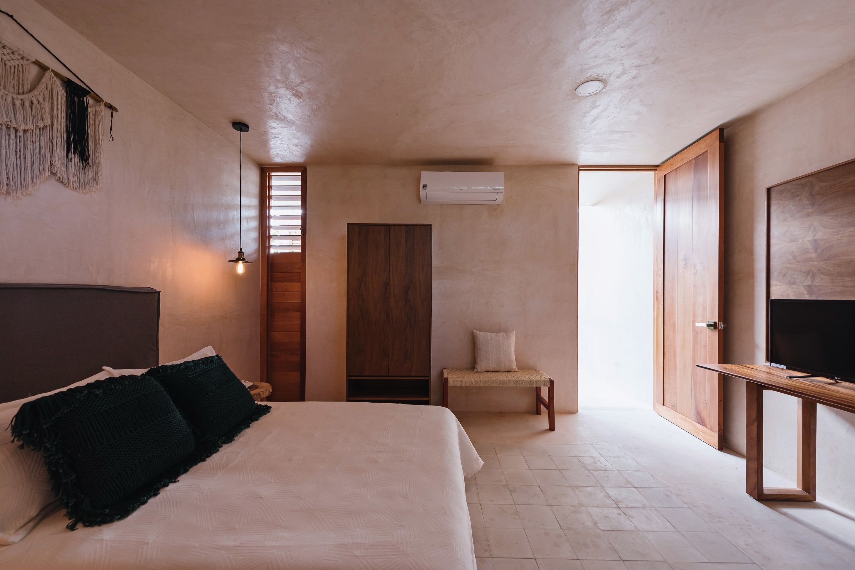 standard room, 1 double bed, pool view | view from room