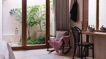 Deluxe Room, 1 Double Bed, Pool View, Garden Area | View from room