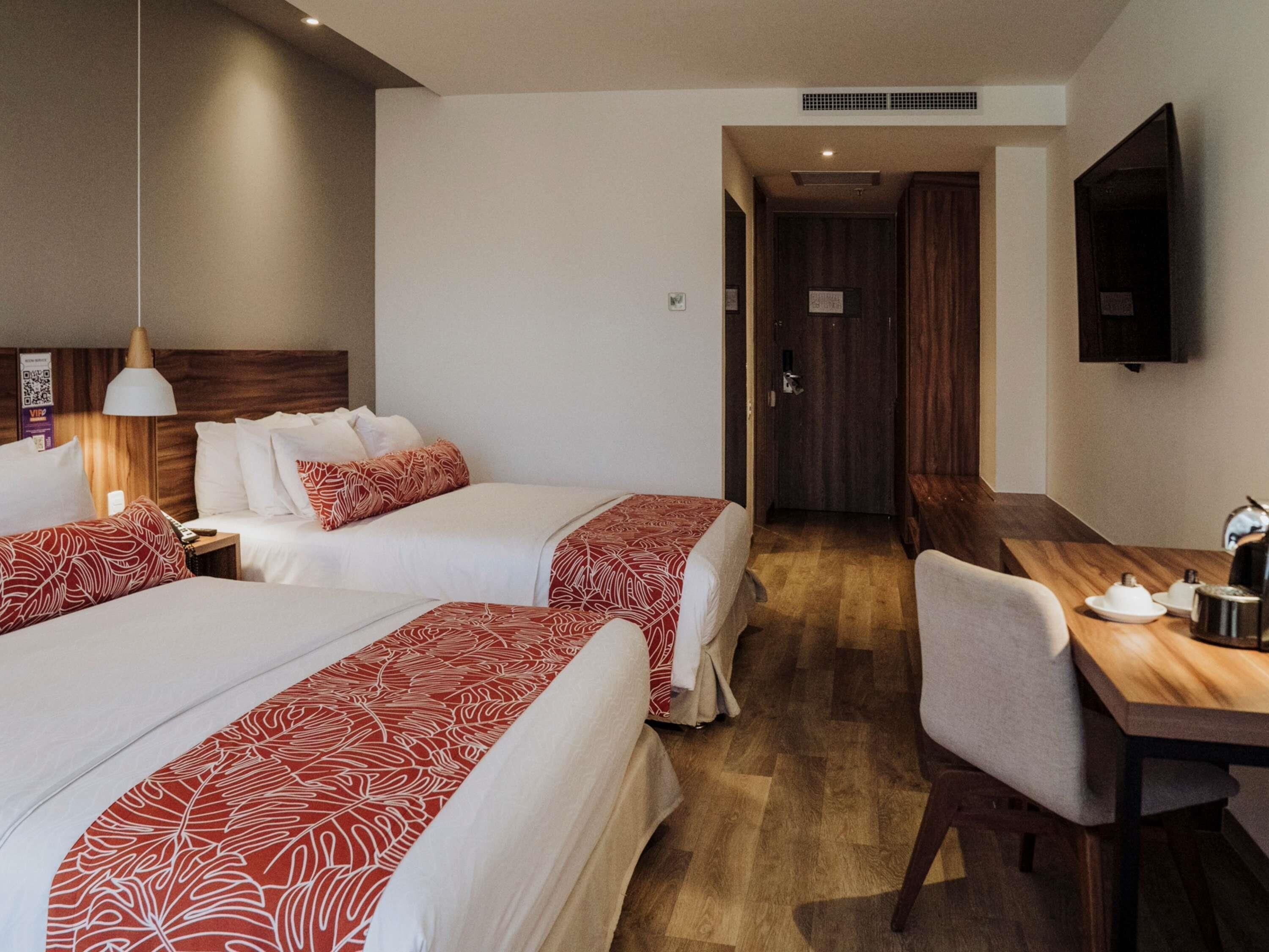 Minibar, in-room safe, desk, laptop workspace