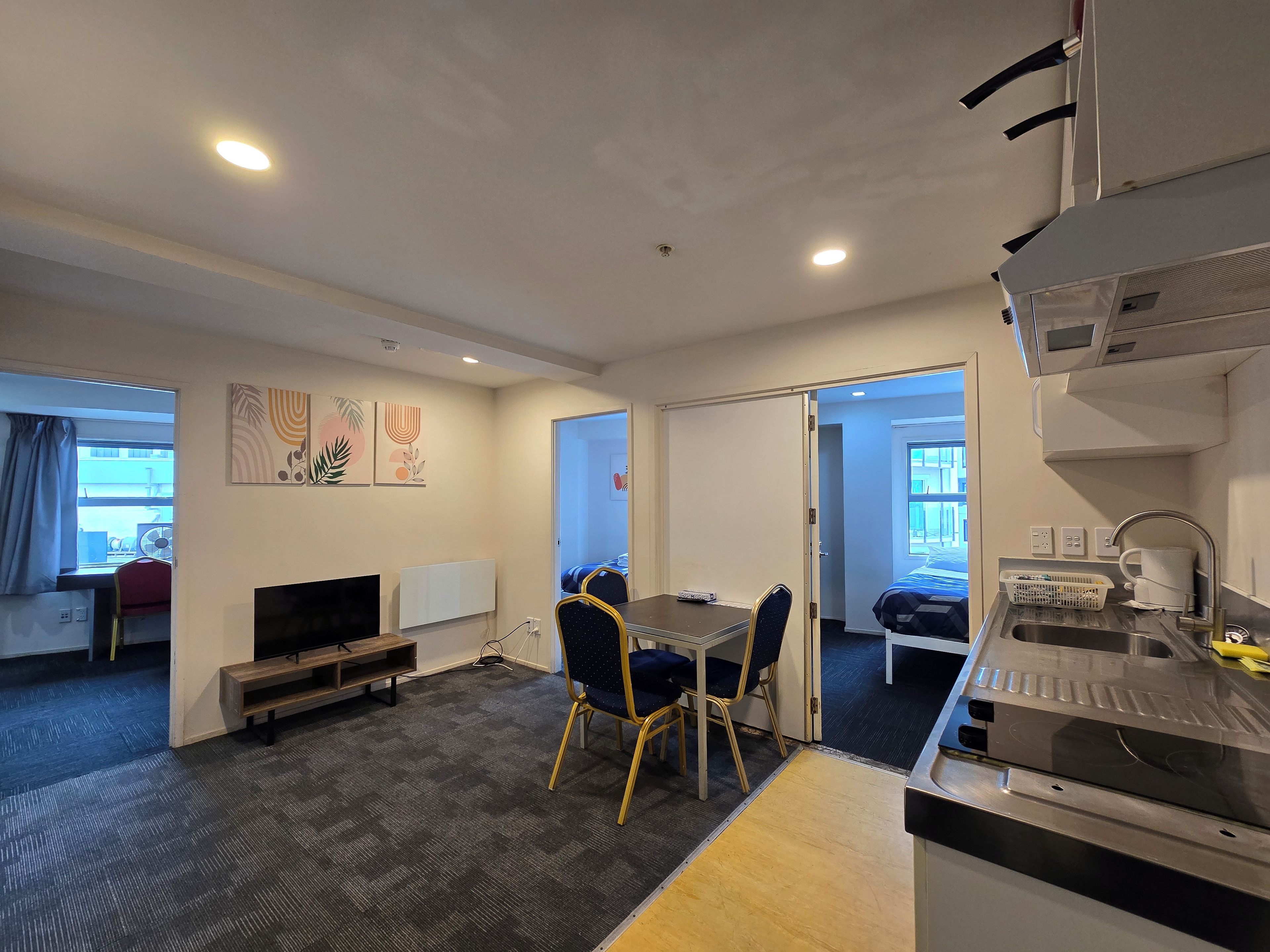 Appartement, 3 chambres | Aire de séjour