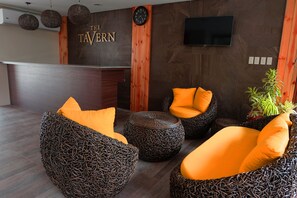 Lobby sitting area - The Tavern Hotel (Bacolor)