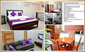 Villa, 1 Bedroom | Desk, iron/ironing board, free WiFi, bed sheets - The Tavern Hotel (Bacolor)