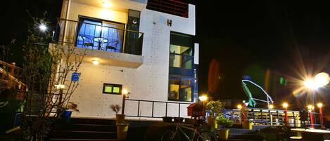 Fassade der Unterkunft