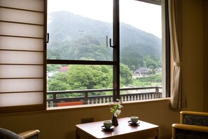 Habitación tradicional, para no fumadores, vista al río (Japanese Style Family) | Vista desde la habitación