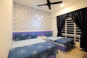Apartment, 3 Bedrooms | 3 bedrooms, desk, iron/ironing board, free WiFi