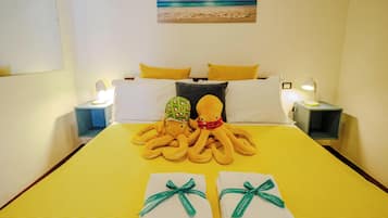 2 chambres, lit parapluie, Wi-Fi gratuit, draps fournis