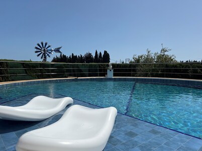 Casa rural con piscina privada, billar, futbolin y mucho más