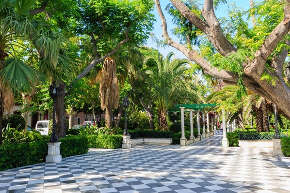 Enceinte de l’hébergement