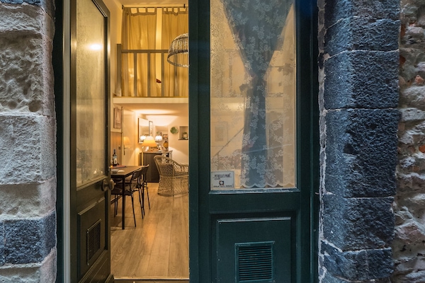 Entrada de la propiedad