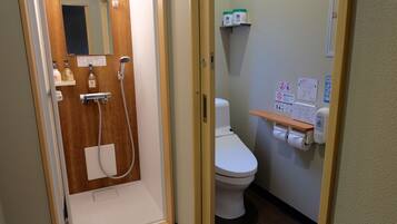 Free toiletries, hair dryer, slippers, bidet