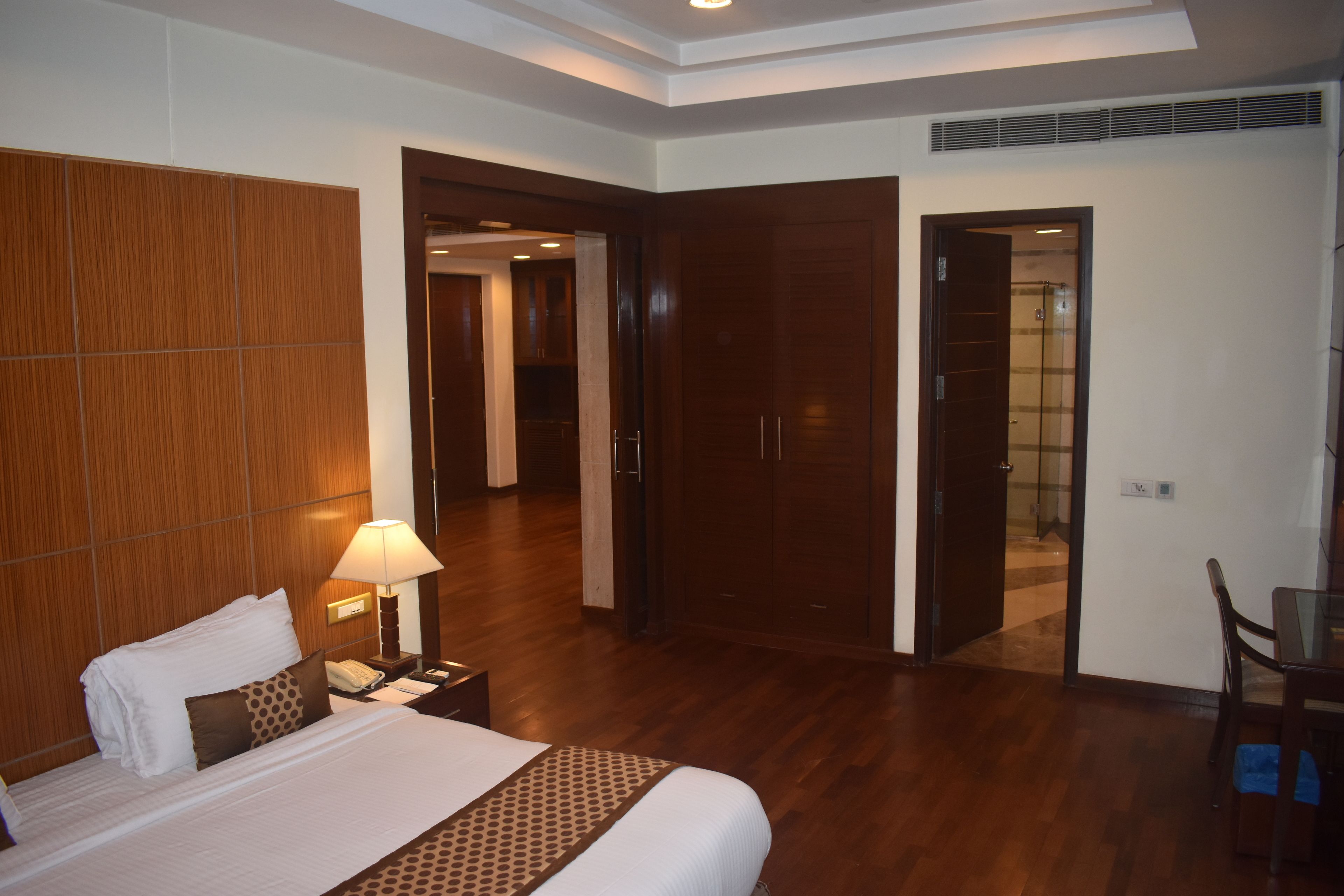 Deluxe Double or Twin Room, 1 Bedroom, Accessible, Garden View | 1 bedroom, premium bedding, in-room safe, desk