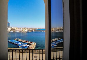 Comfort Triple Room, Private Bathroom, Sea View | View from room - Palazzo Barba (Gallipoli)