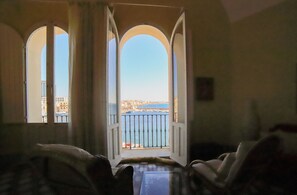 Comfort Triple Room, Private Bathroom, Sea View | View from room - Palazzo Barba (Gallipoli)