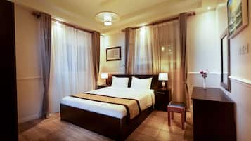 Egyptian cotton sheets, premium bedding, down duvets, pillow-top beds