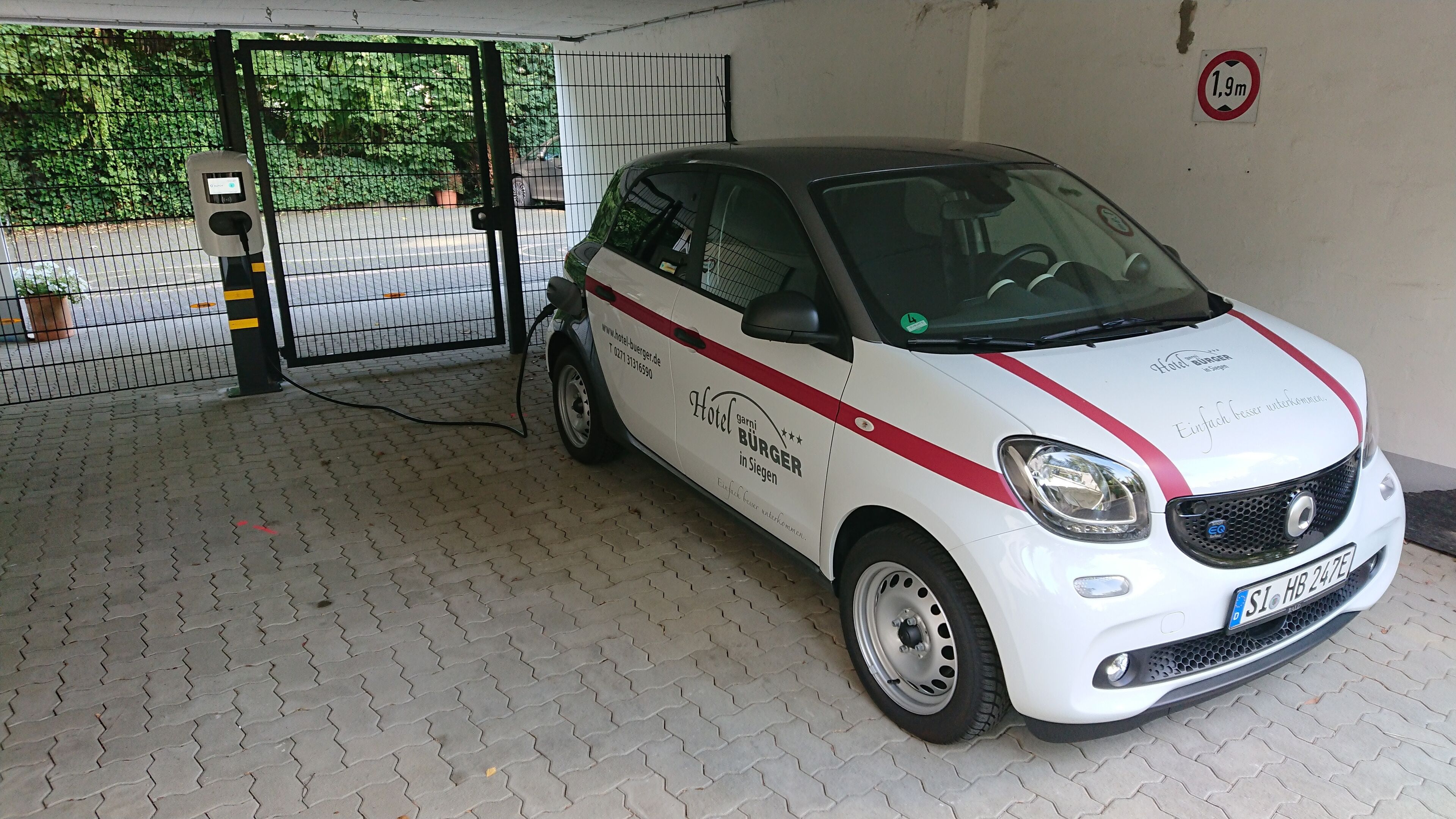 electric vehicle-charging station