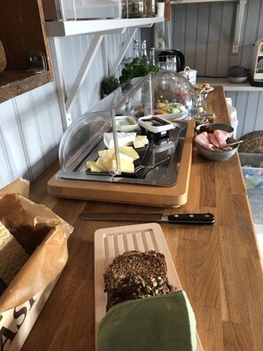 Buffet déjeuner gratuit