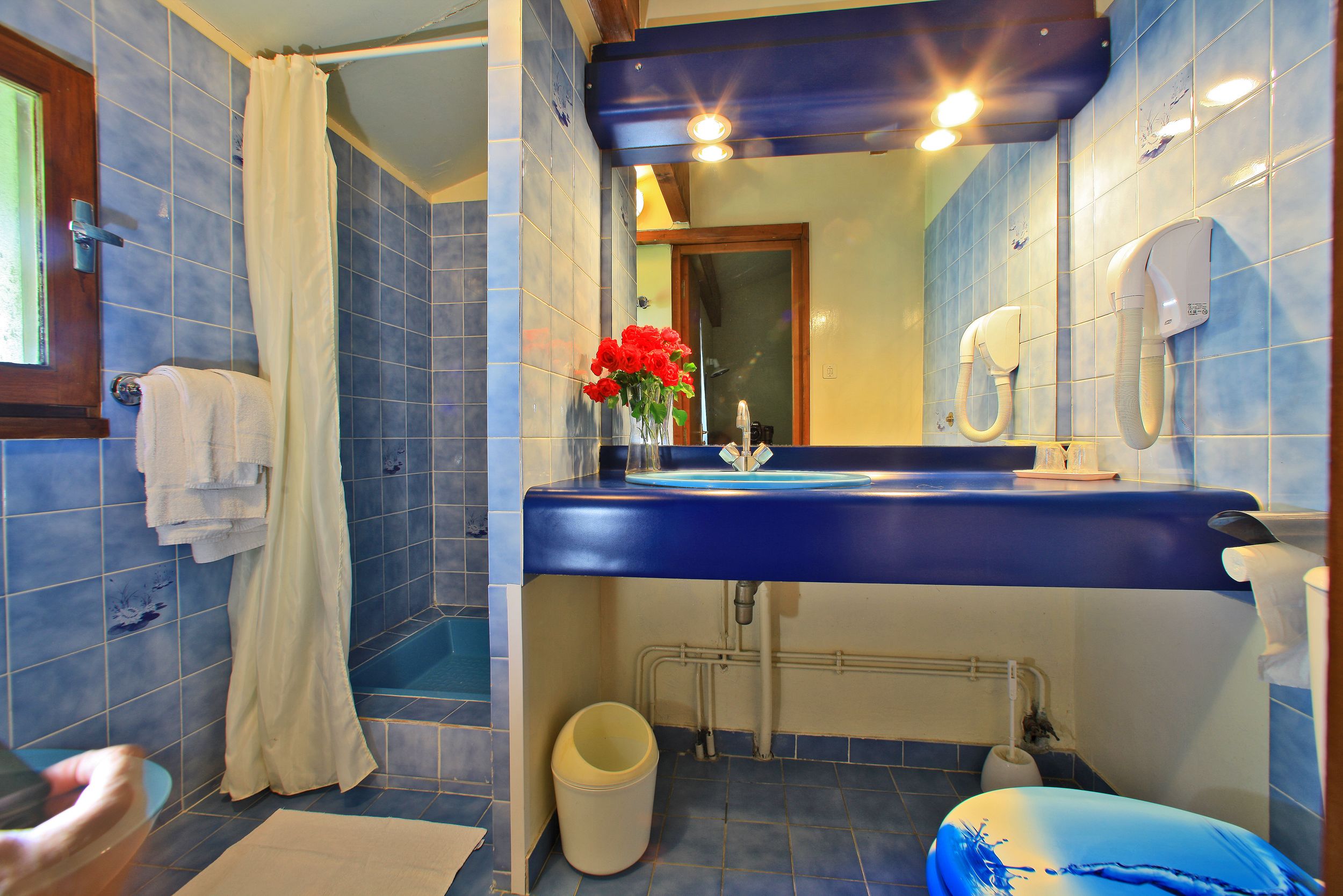 standard double room | bathroom | free toiletries, towels