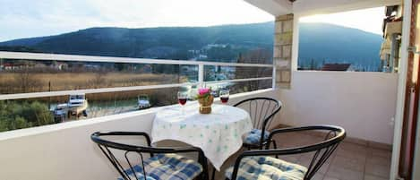 Appartement, 1 chambre, vue jardin | Vue depuis le balcon