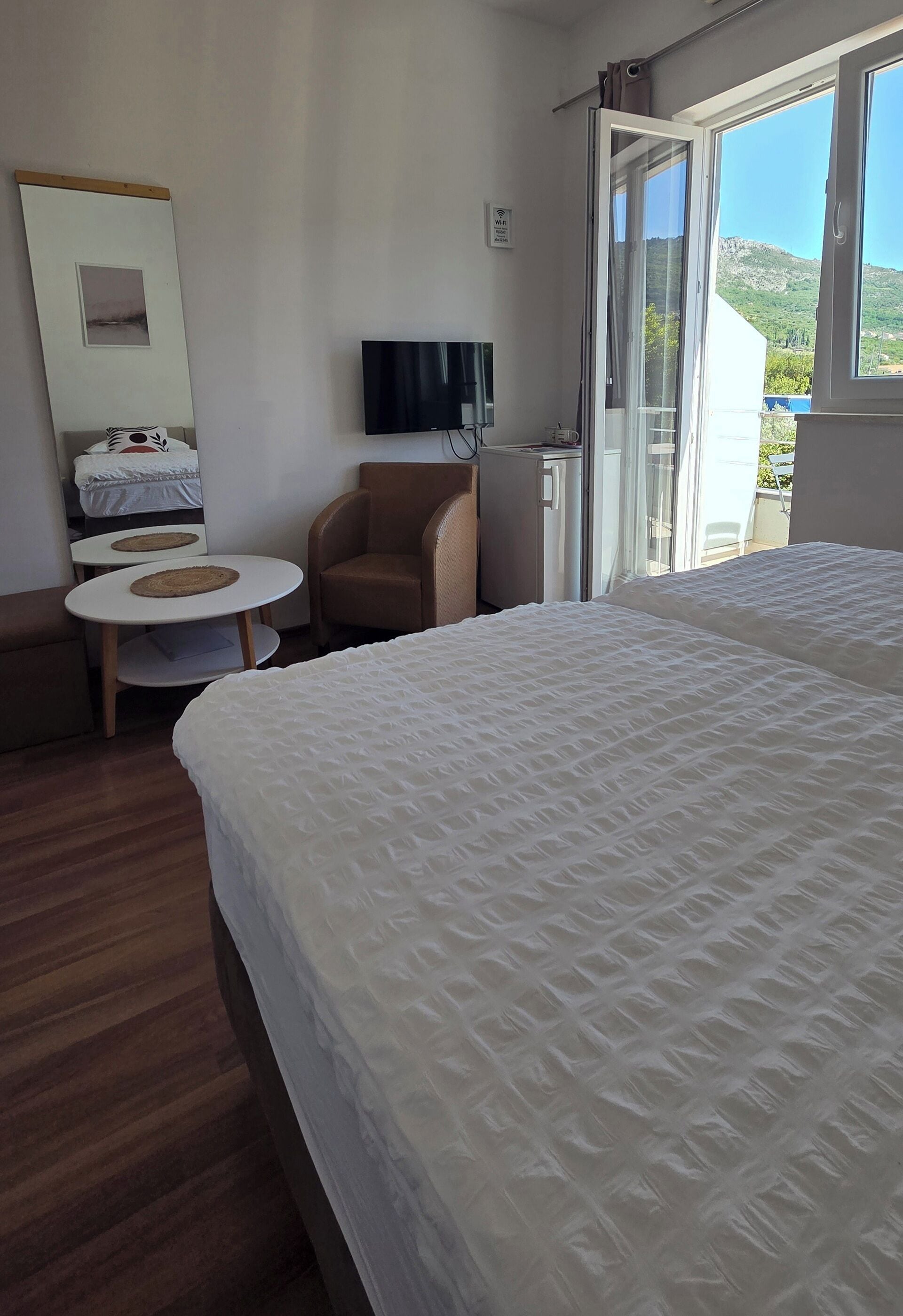 Double or Twin Room, Balcony, Sea View