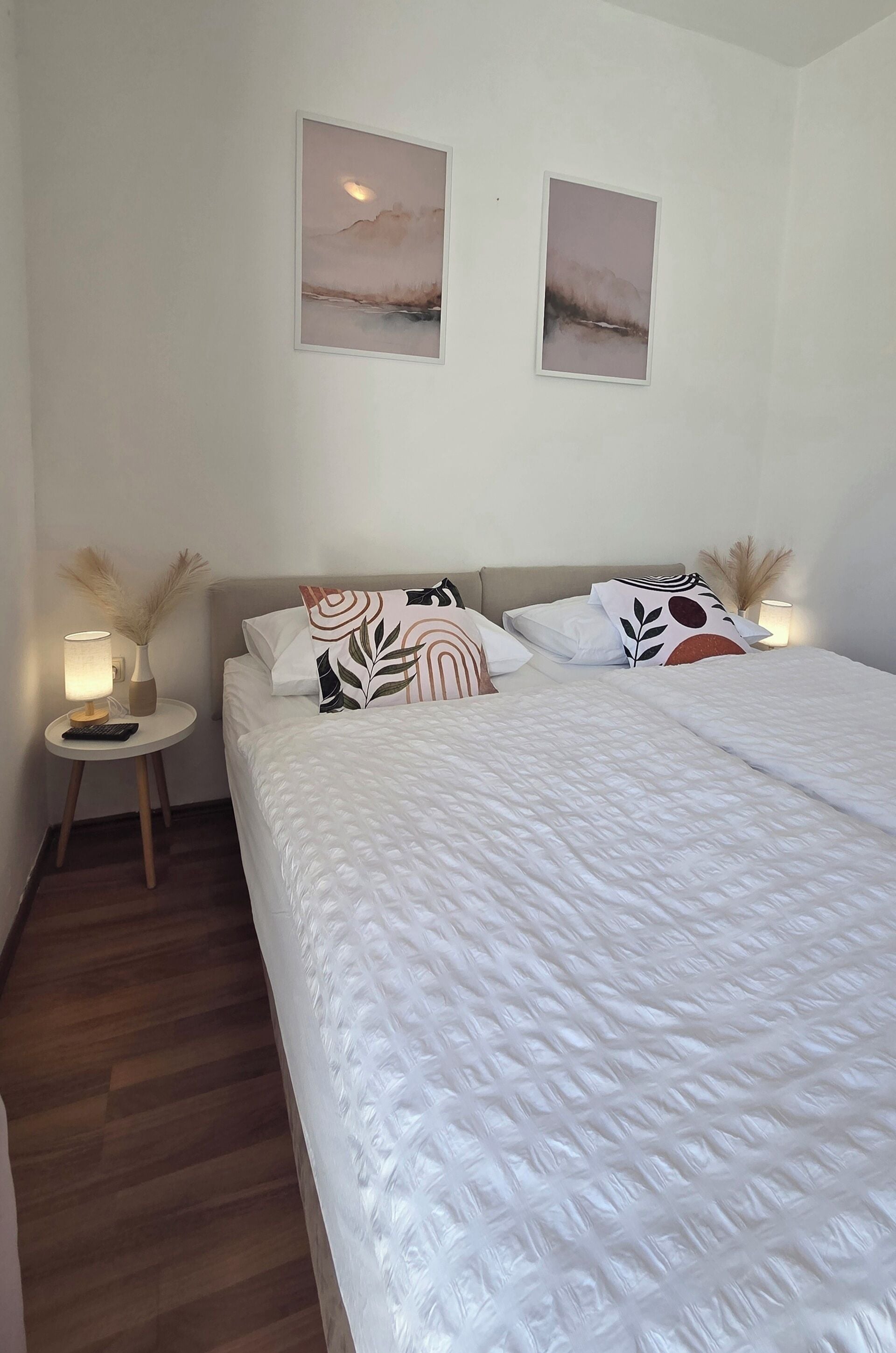 Kamer, 1 twee- of 2 eenpersoonsbedden, balkon, uitzicht op zee | Gratis wifi, beddengoed
