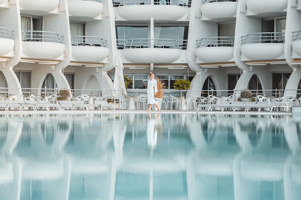 Voorkant van accommodatie