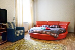 Standard-Apartment | Wohnzimmer | Flachbildfernseher