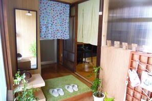 Interior entrance