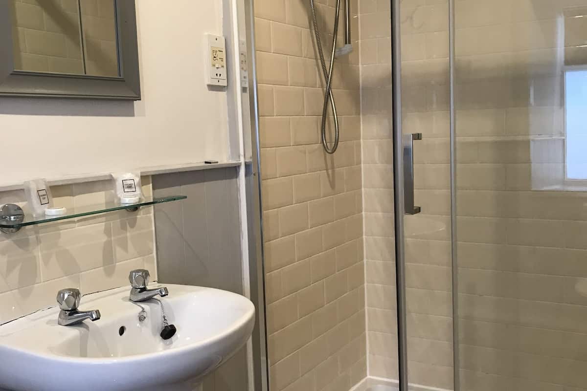 free toiletries, hair dryer, towels, soap