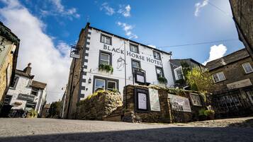 Overnatningsstedets facade