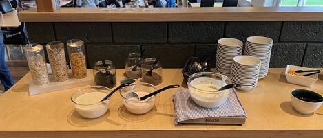 Breakfast buffet