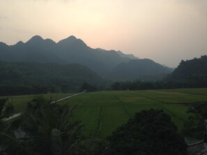 View from property - Mai Chau Hotel & Homestay 24 - Hostel (Mai Chau)