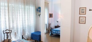 Blackout curtains, rollaway beds, free WiFi, bed sheets