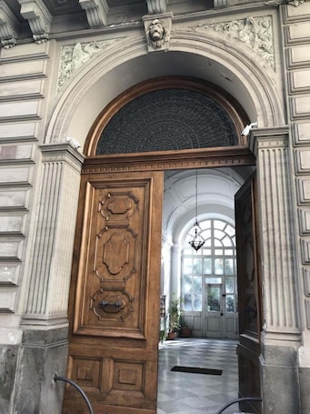 Entrada de la propiedad