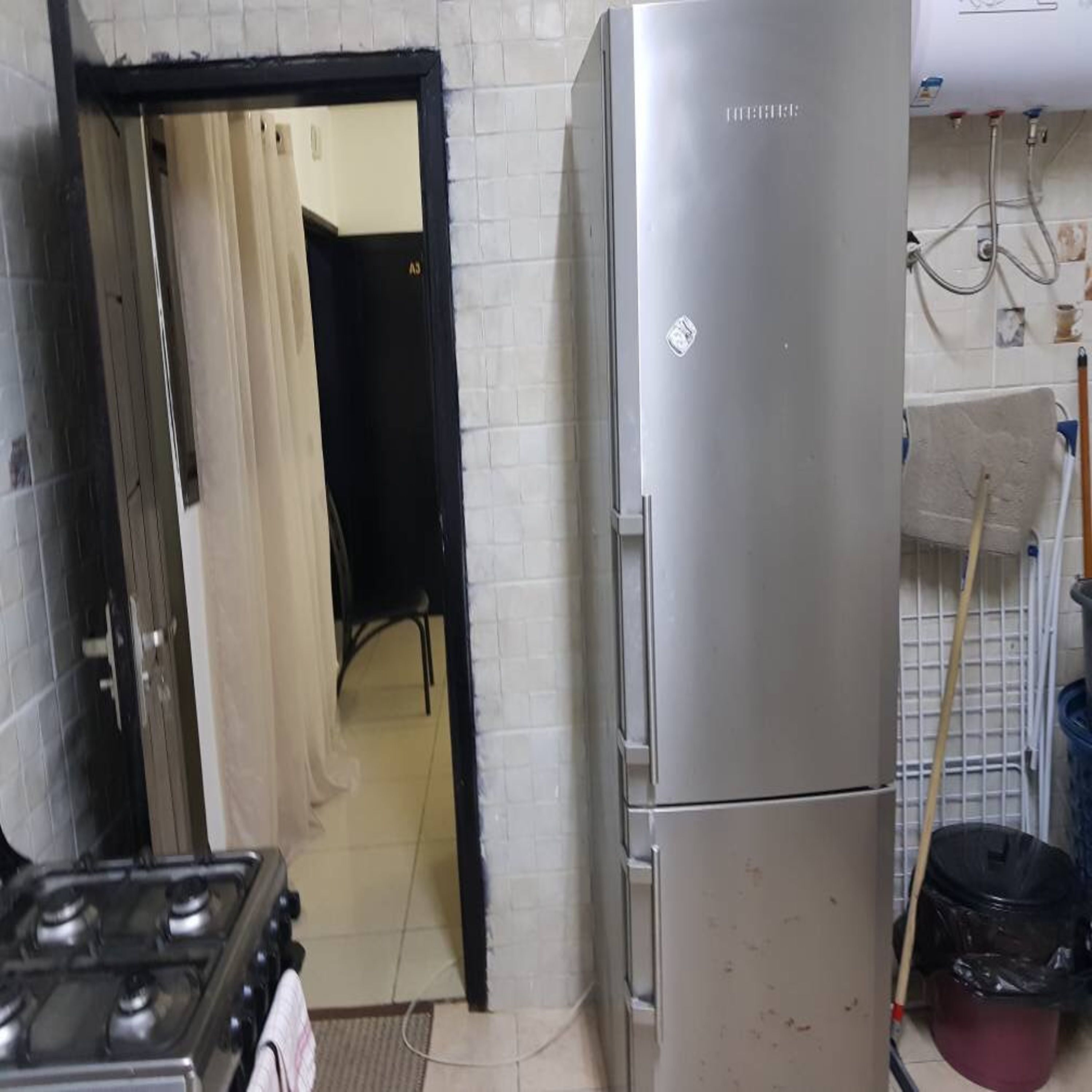 Apartemen | Dapur pribadi | Lemari es besar, microwave, oven, dan kompor