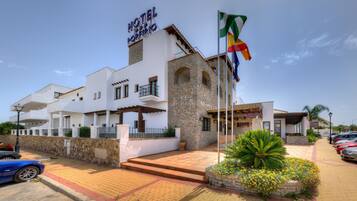 Entrée de l’hébergement