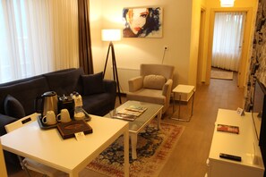 Kahden hengen huone | Oleskelualue | Lämmitetyt lattiat