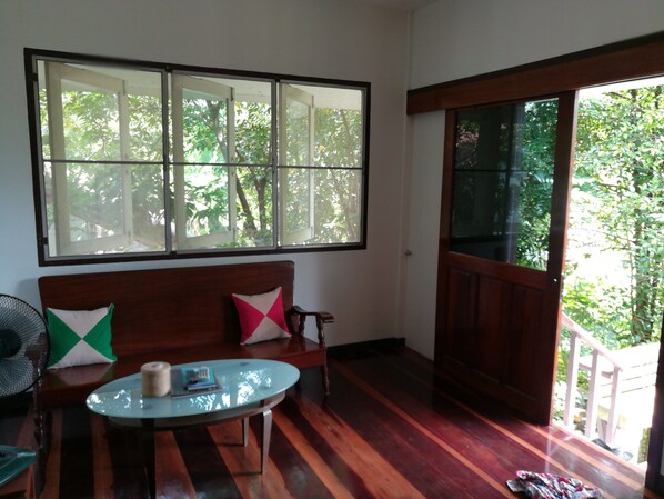 Lobby sitting area - Water's House (Surat Thani)
