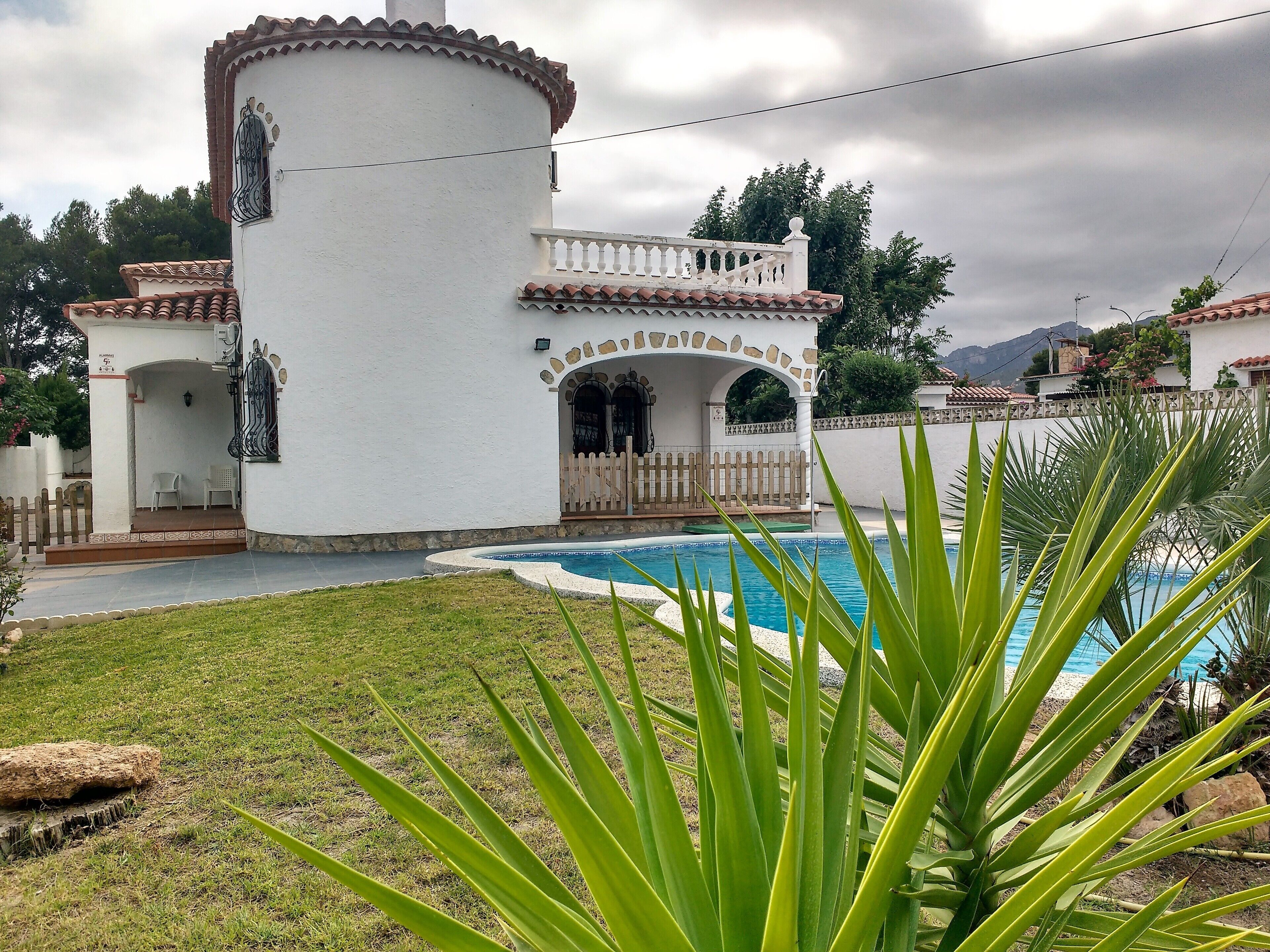 Alberca al aire libre 