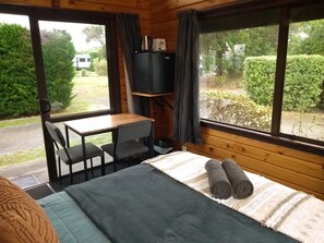 Basic Double Room, 1 Double Bed, Non Smoking | Free WiFi, bed sheets - South Brighton Holiday Park (Christchurch)