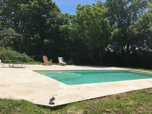 Udendørs pool, opvarmet pool