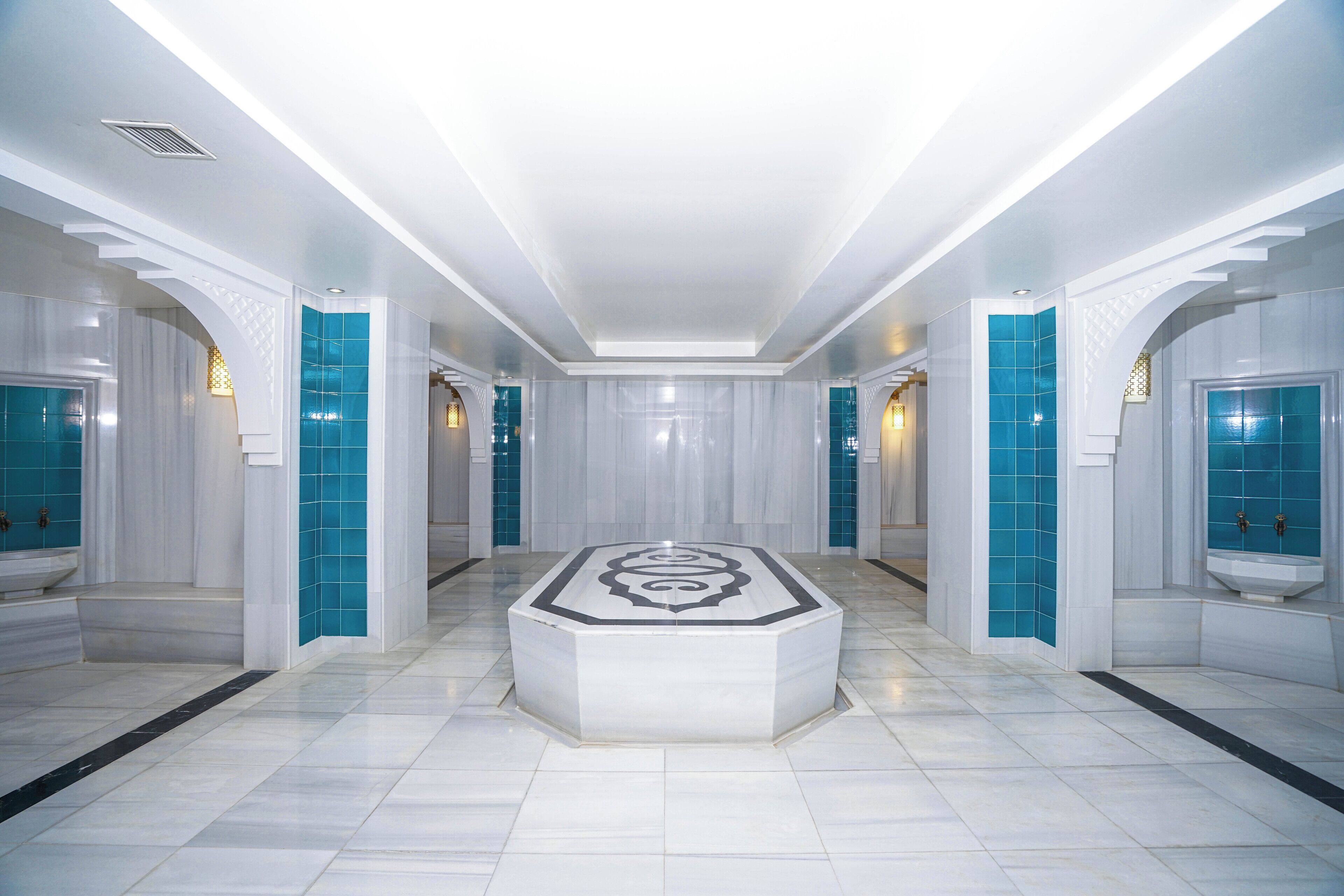 turkish bath/hammam, body treatments, hydrotherapy, deep-tissue massages