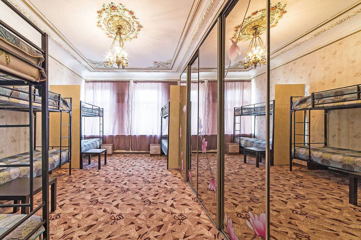 Room, Mixed Dorm (Bed in 8-Beds shared dormitory) | 1 bilik tidur, seterika/papan seterika, Wi-fi percuma