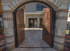 Entrée de l’hébergement