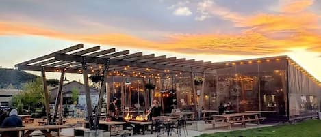 Restaurante al aire libre