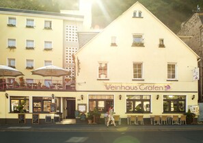 Fassade der Unterkunft