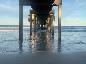 On the beach